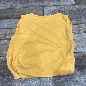 Lululemon Athletica | Mustard Yellow Muscle Tank